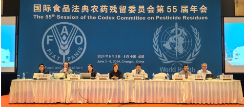 Hội nghị lần thứ 55 Ban kỹ thuật Codex quốc tế về Dư lượng thuốc bảo vệ thực vật trong thực phẩm (CCPR55)