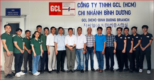Công ty TNHH GCL (HCM) - Chi nhánh Bình Dương áp dụng ISO/IEC 17025:2017